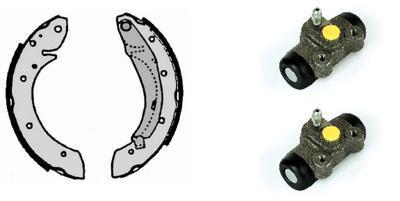 Kit de freins à tambours BREMBO ref. H 61 064