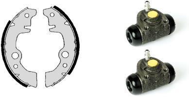 Kit de freins à tambours (Kit de frein arrière) BREMBO ref. H 68 009