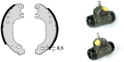 Kit de travões de tambor BREMBO ref. H 68 026