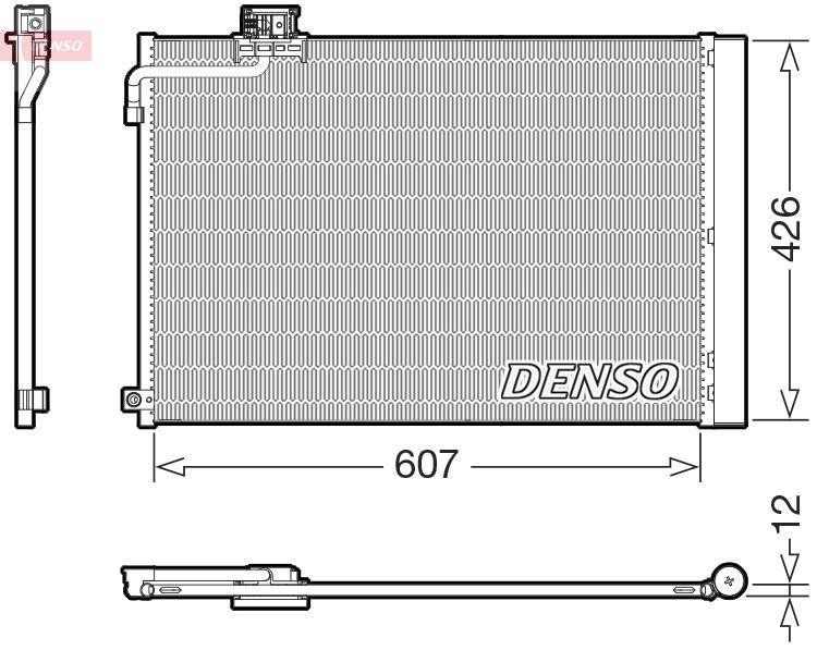 Condensador, aire acondicionado DENSO ref. DCN17064