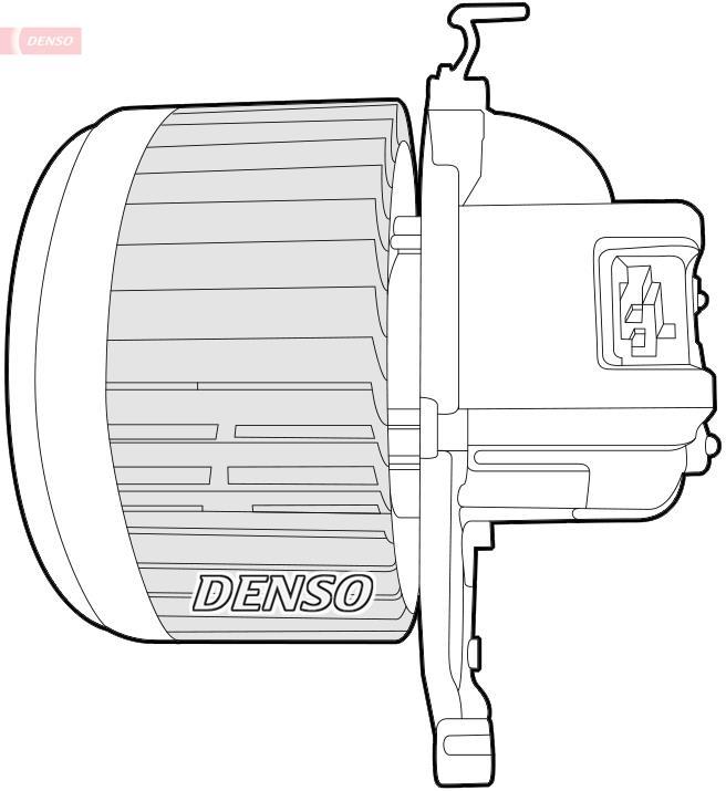 Pulseur d'air habitacle (Ventilateur habitacle) DENSO ref. DEA07019