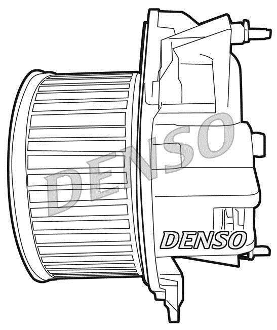 Pulseur d'air habitacle (Ventilateur habitacle) DENSO ref. DEA09030