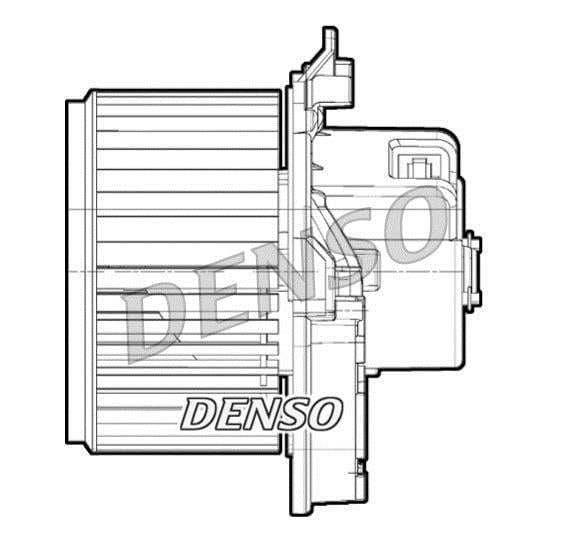 Pulseur d'air habitacle (Ventilateur habitacle) DENSO ref. DEA09071