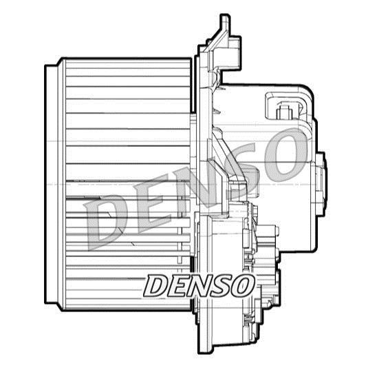 Pulseur d'air habitacle (Ventilateur habitacle) DENSO ref. DEA09072