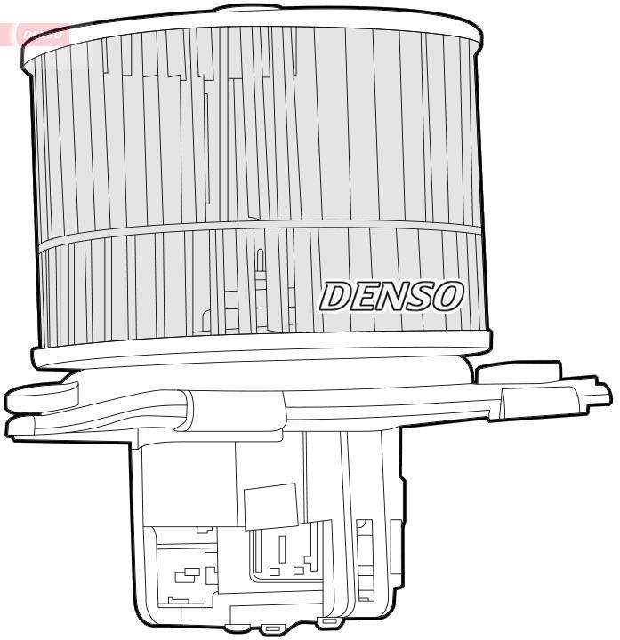 Pulseur d'air habitacle (Ventilateur habitacle) DENSO ref. DEA20001