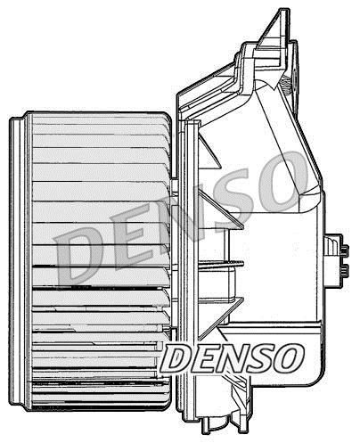Pulseur d'air habitacle (Ventilateur habitacle) DENSO ref. DEA20010