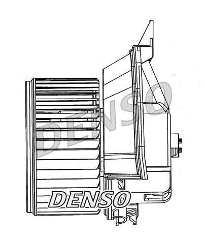 Ventilador de habitáculo DENSO DEA20200
