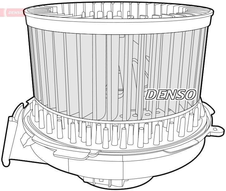 Pulseur d'air habitacle (Ventilateur habitacle) DENSO ref. DEA21010