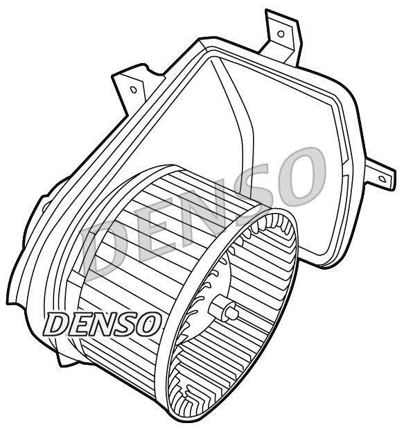 Pulseur d'air habitacle (Ventilateur habitacle) DENSO ref. DEA32001