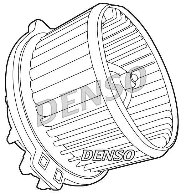 Pulseur d'air habitacle (Ventilateur habitacle) DENSO ref. DEA43001