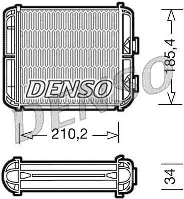 Radiateur de chauffage DENSO ref. DRR20003