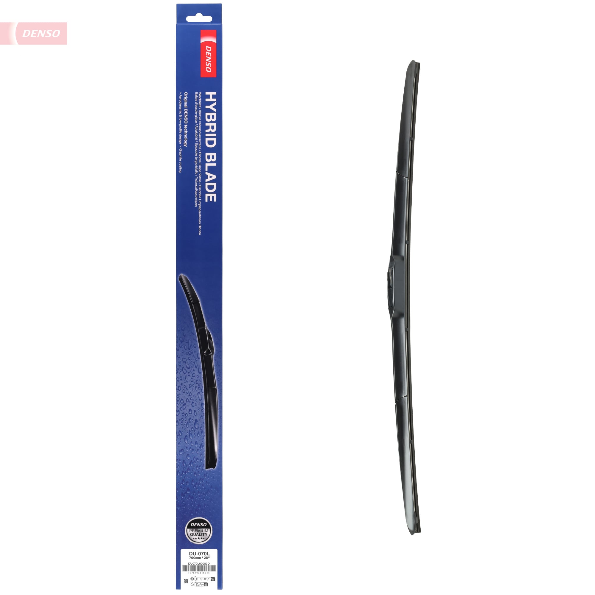 Balai d'essuie-glace (Essuie glace) DENSO ref. DU-070L