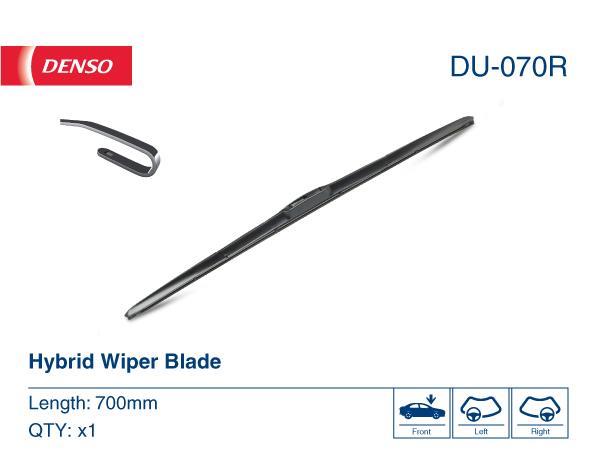 Balai d'essuie-glace (Essuie glace) DENSO ref. DU-070R