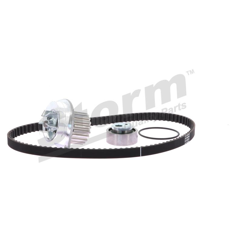Pompe à eau + kit de courroie de distribution (Kit courroie de distribution) Storm ref. 5550108KP