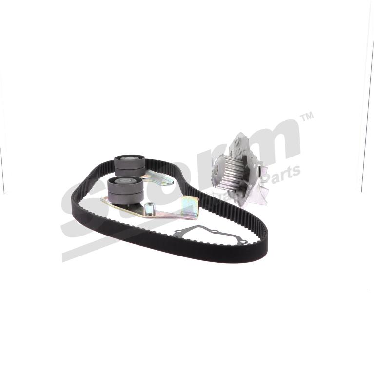 Pompe à eau + kit de courroie de distribution (Kit courroie de distribution) Storm ref. 5550116KP