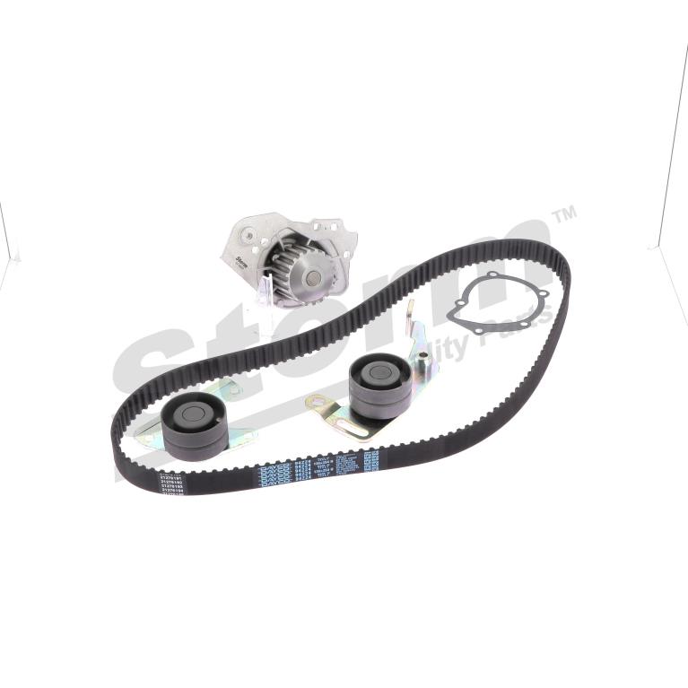 Pompe à eau + kit de courroie de distribution (Kit courroie de distribution) Storm ref. 5550116KP