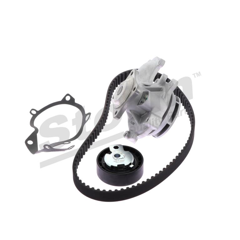 Pompe à eau + kit de courroie de distribution (Kit courroie de distribution) Storm ref. 5550572KP