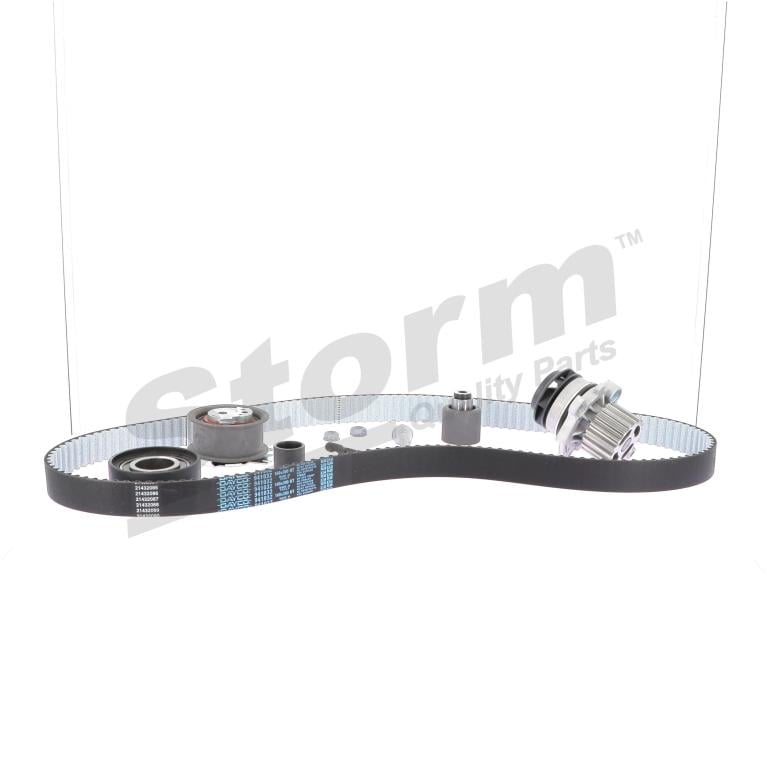 Pompe à eau + kit de courroie de distribution (Kit courroie de distribution) Storm ref. 5550791KP