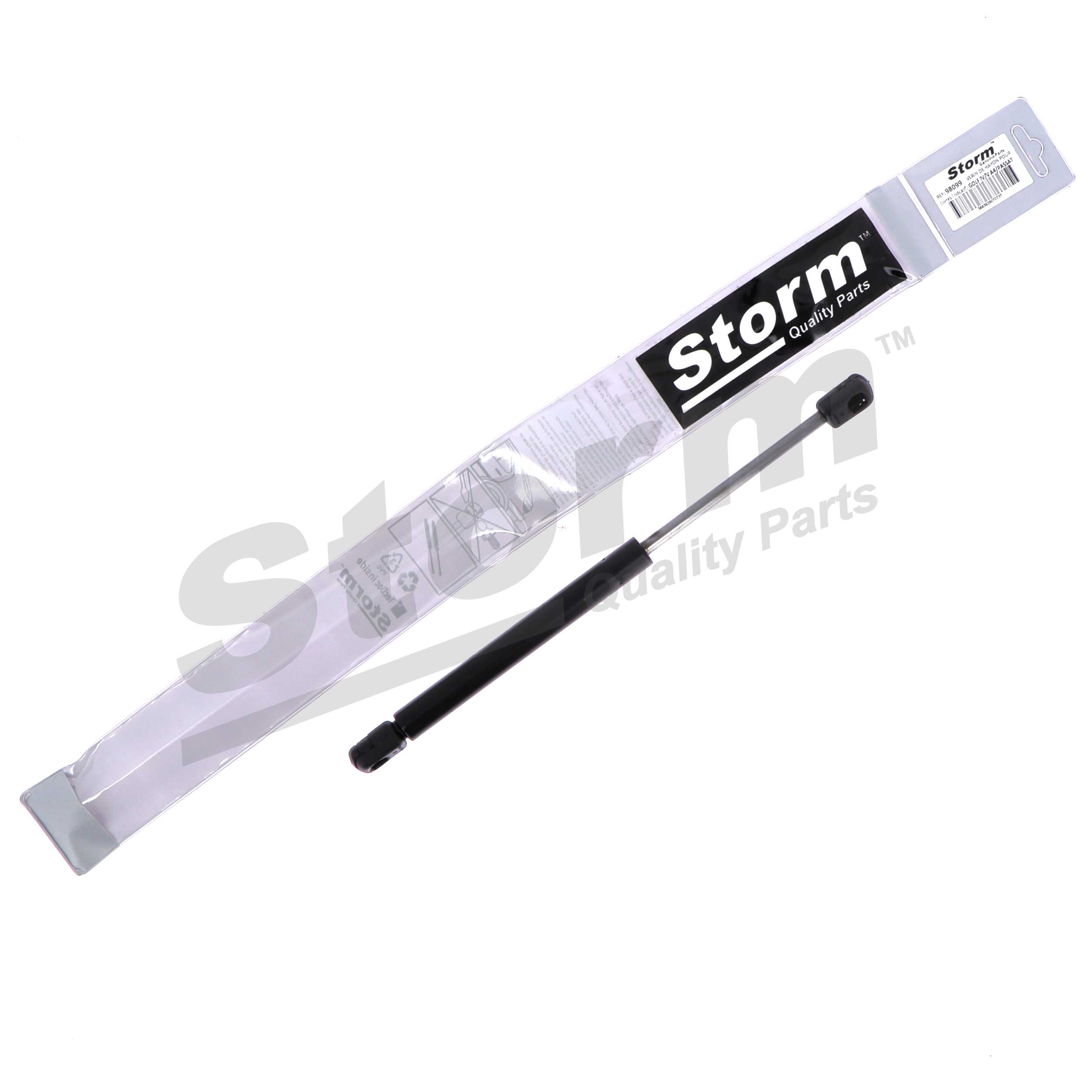 Vérin de hayon, de coffre (Vérin de hayon) Storm ref. 87098