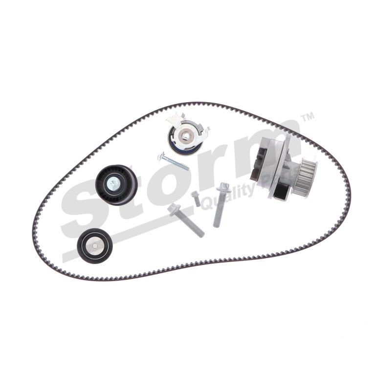 Bomba de agua + kit correa distribución Storm ref. 904388KP