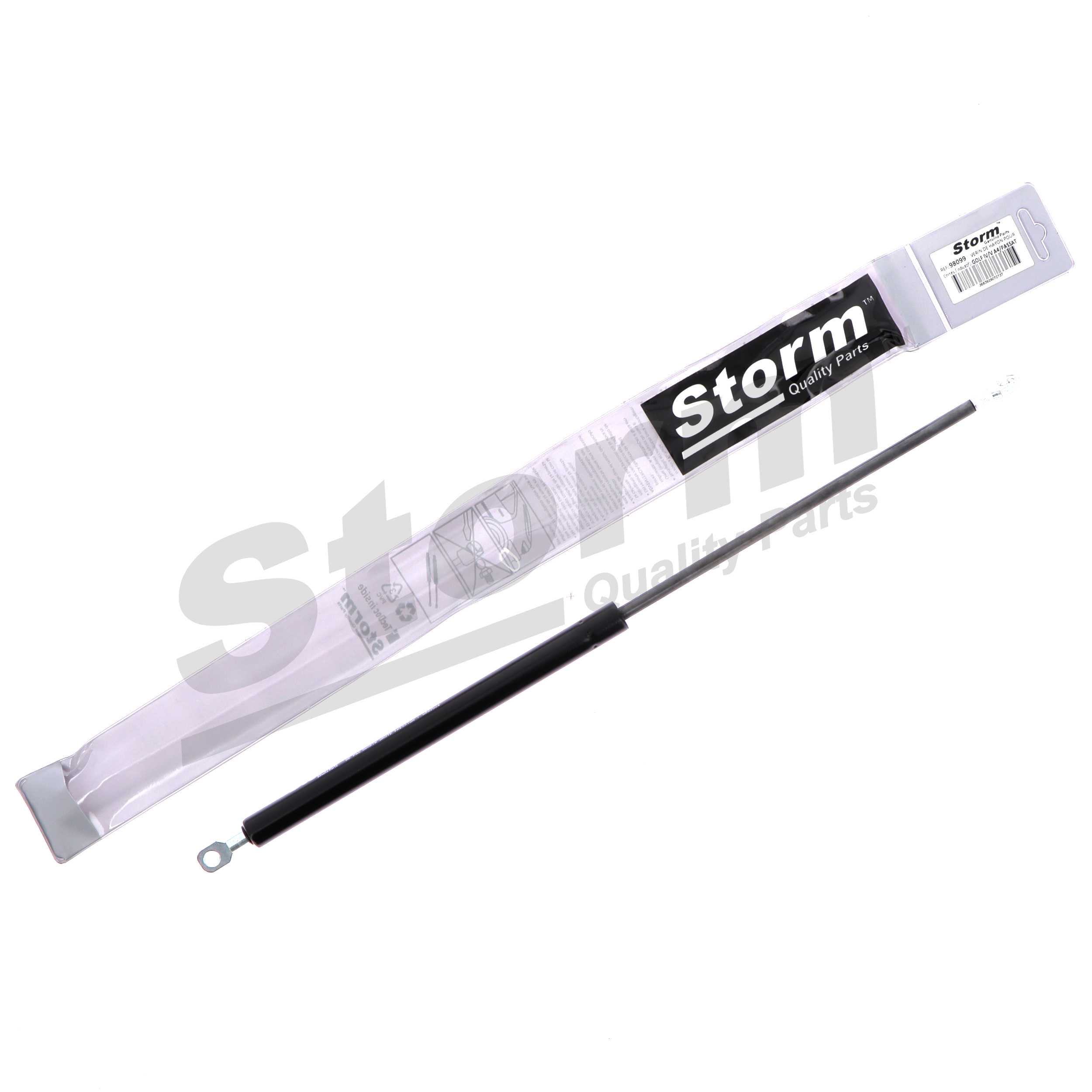 Vérin de hayon, de coffre (Vérin de hayon) Storm 91099