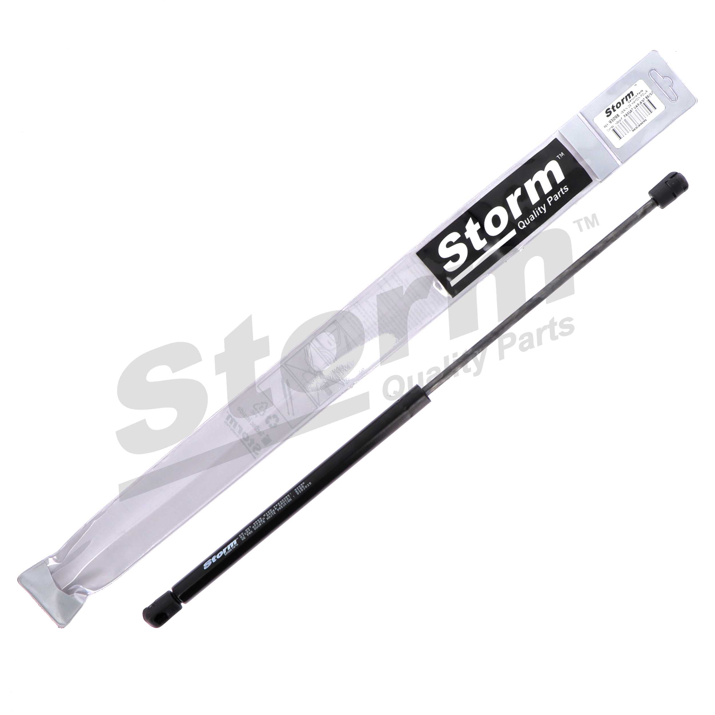 Vérin de hayon, de coffre (Vérin de hayon) Storm 93098