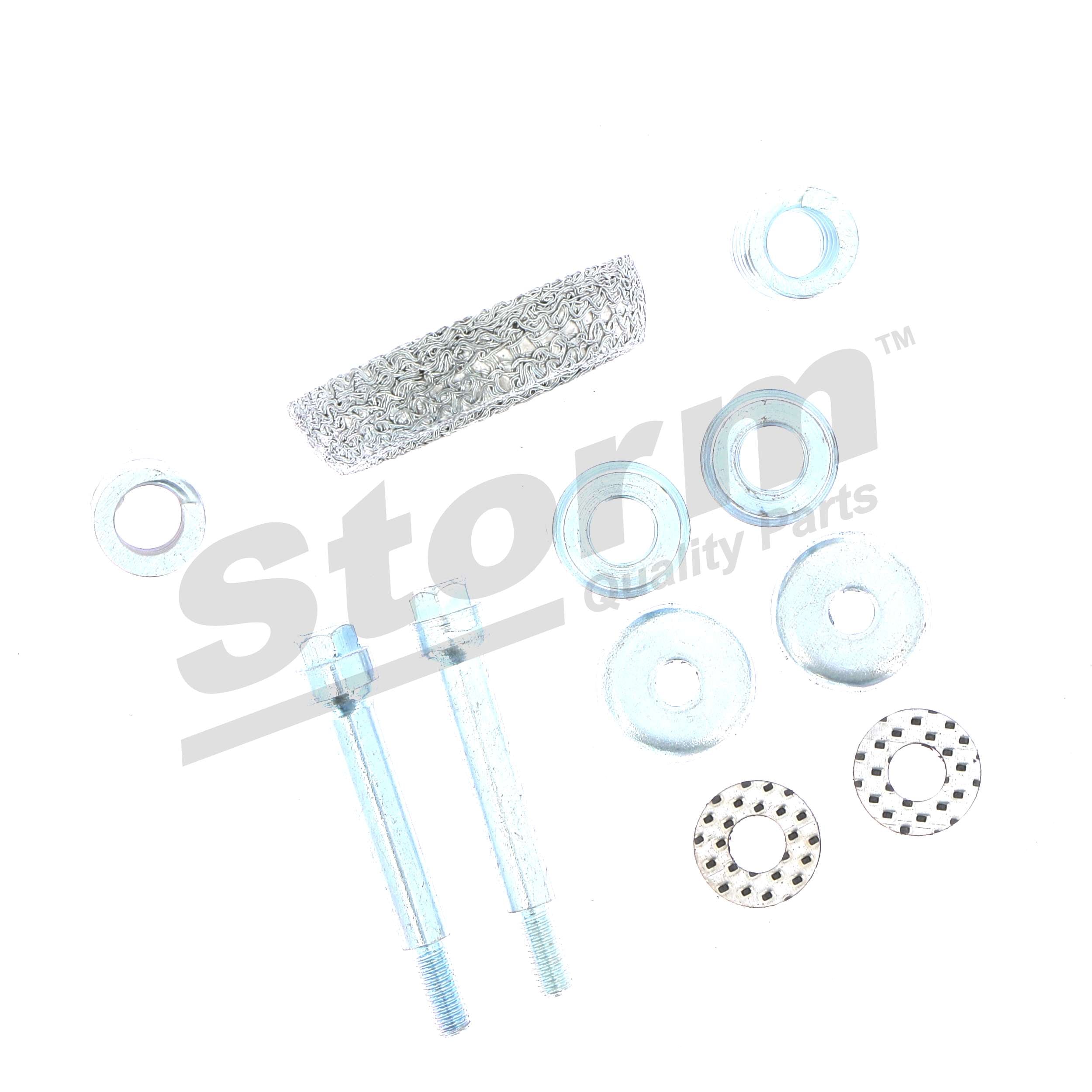 Kit d'assemblage, tuyau d'échappement (Fixations tube d'échappement) Storm ref. F1676