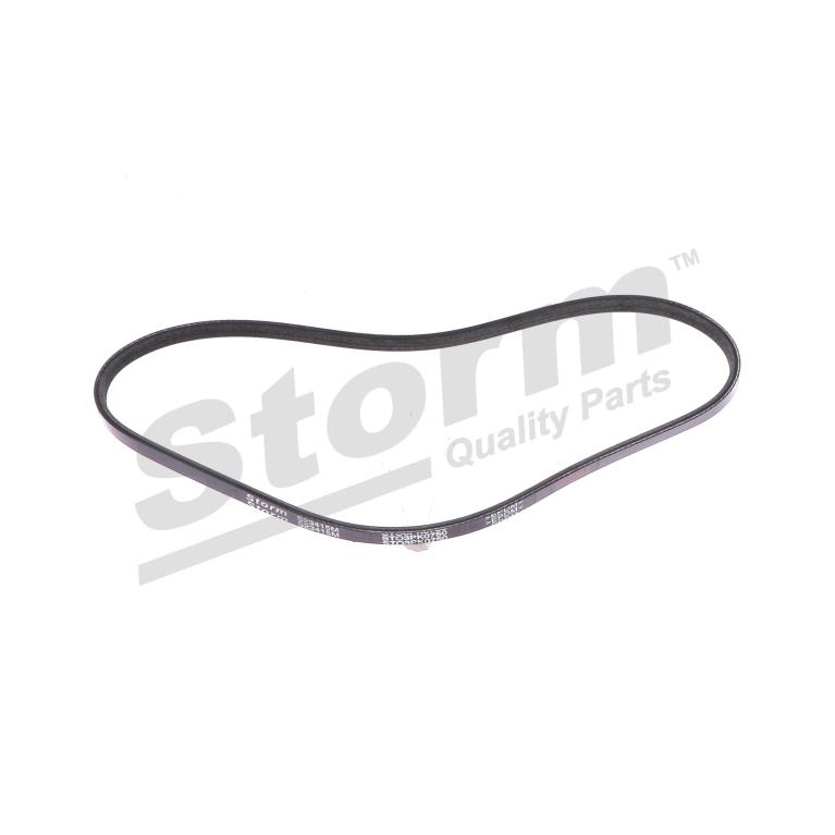 Courroie trapézoïdale à nervures Storm ref. STO3PK0750