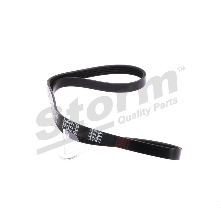 Correia trapezoidal estriada Storm STO5PK1138