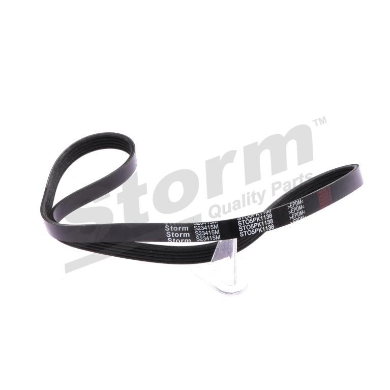 Correia trapezoidal estriada Storm STO5PK1138
