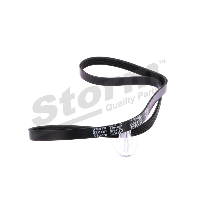 Courroie trapézoïdale à nervures Storm ref. STO5PK1200