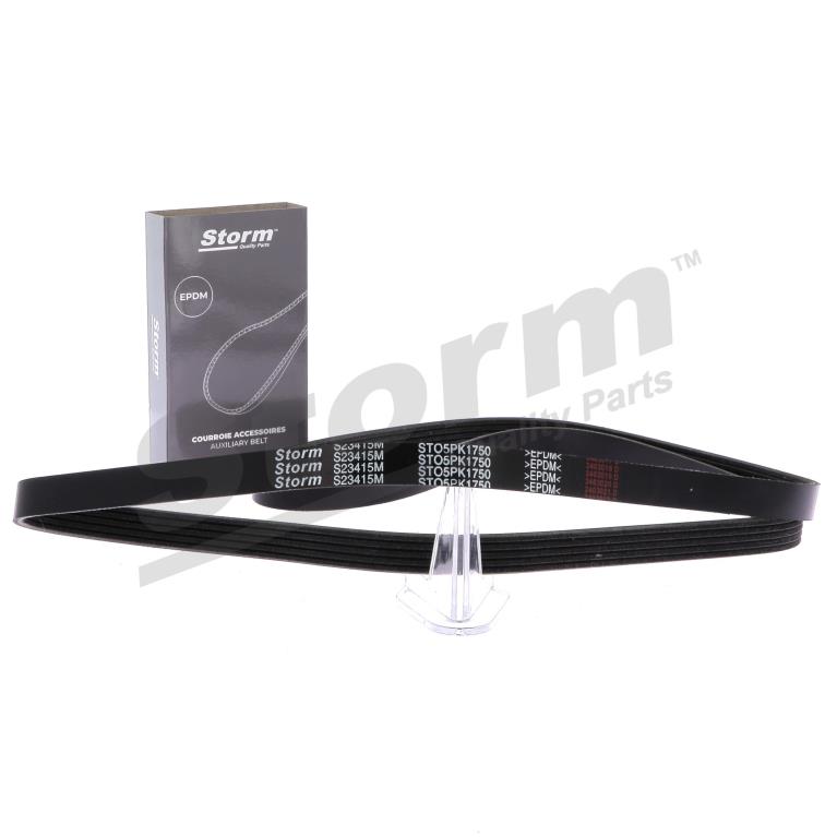 Correa trapezoidal nervada Storm ref. STO5PK1750
