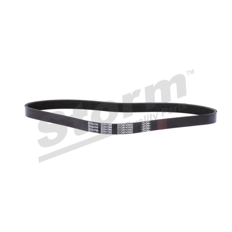 Courroie trapézoïdale à nervures Storm ref. STO6PK0962