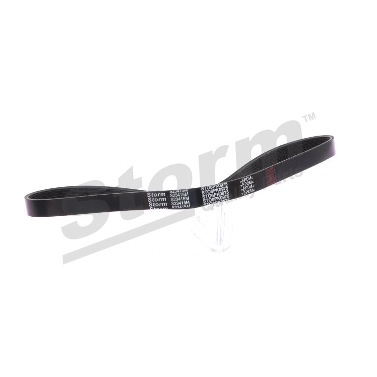 Courroie trapézoïdale à nervures Storm ref. STO6PK0975