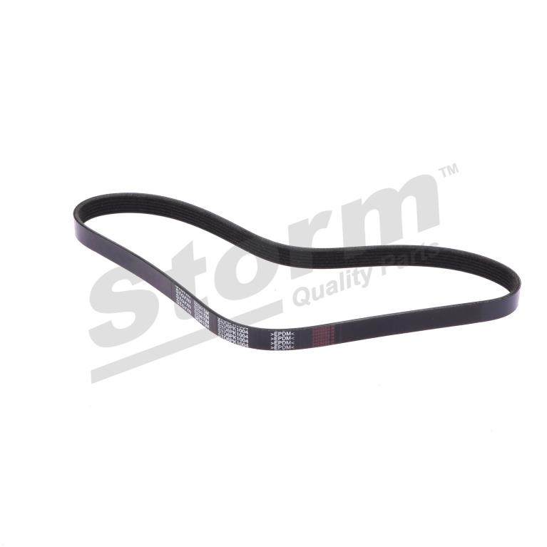 Courroie trapézoïdale à nervures Storm ref. STO6PK1004