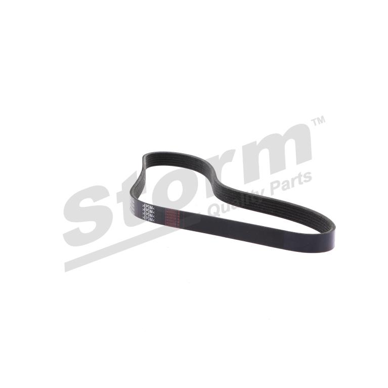 Courroie trapézoïdale à nervures Storm ref. STO6PK1004
