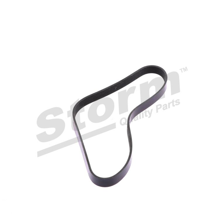 Courroie trapézoïdale à nervures Storm ref. STO6PK1004