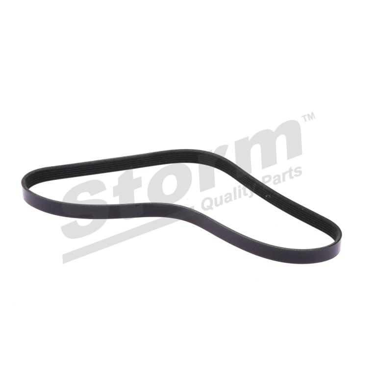 Courroie trapézoïdale à nervures Storm ref. STO6PK1004
