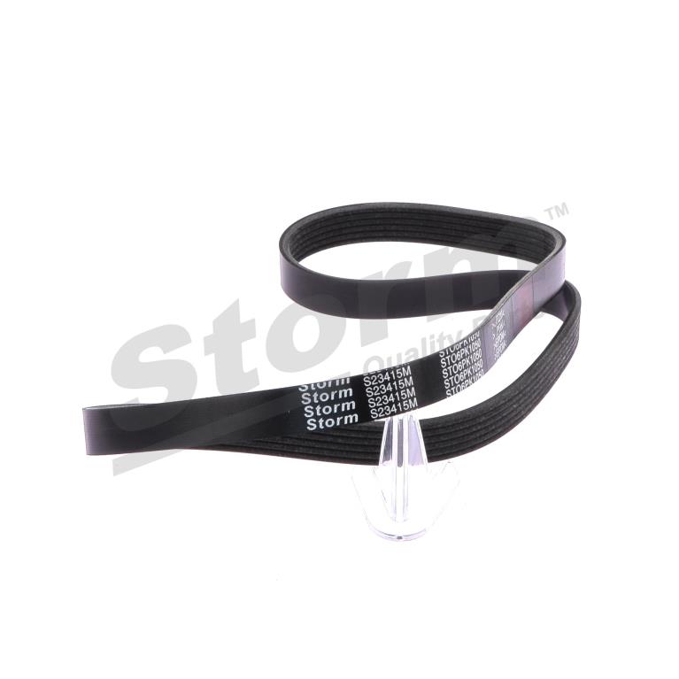 Correa trapezoidal nervada Storm ref. STO6PK1050