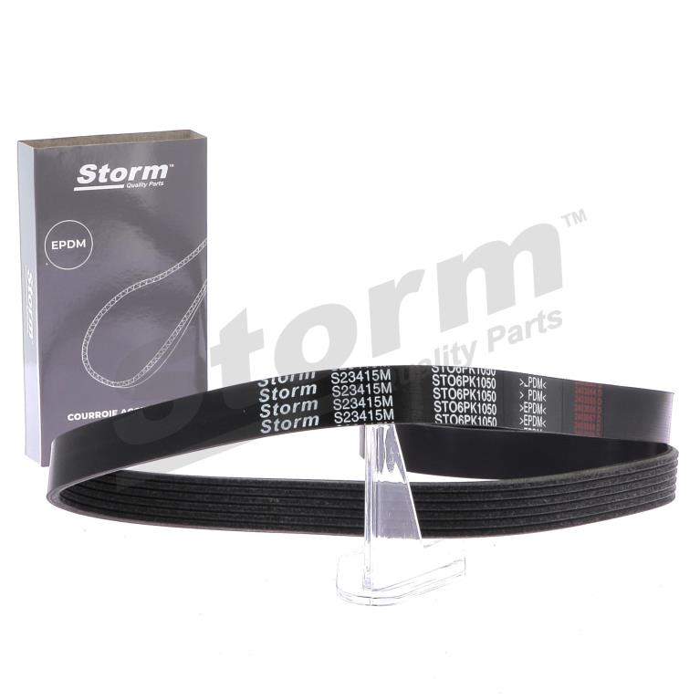 Correa trapezoidal nervada Storm ref. STO6PK1050