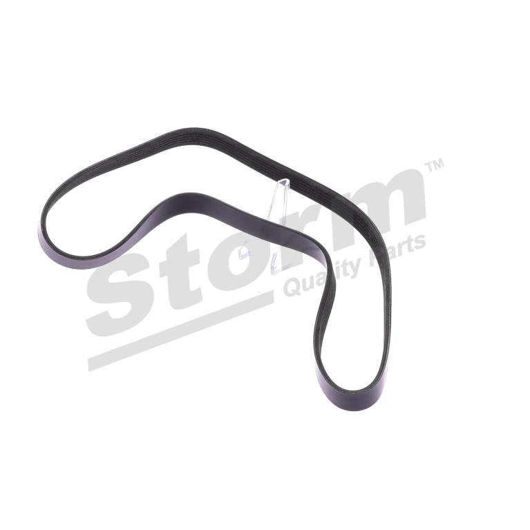 Courroie trapézoïdale à nervures Storm ref. STO6PK1095