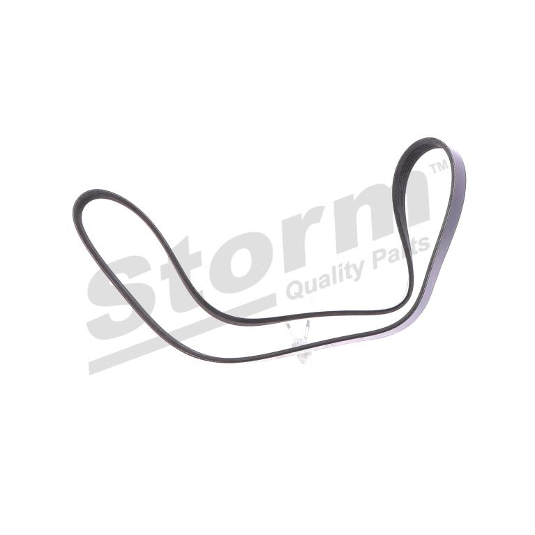 Courroie trapézoïdale à nervures Storm ref. STO6PK1095