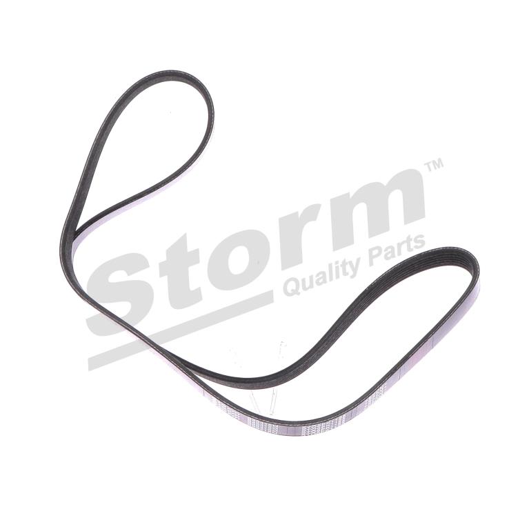 Courroie trapézoïdale à nervures Storm ref. STO6PK1125
