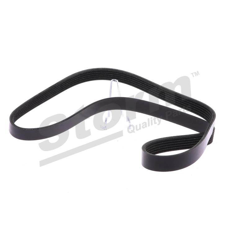 Courroie trapézoïdale à nervures Storm ref. STO6PK1125