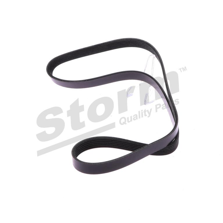Courroie trapézoïdale à nervures Storm ref. STO6PK1125