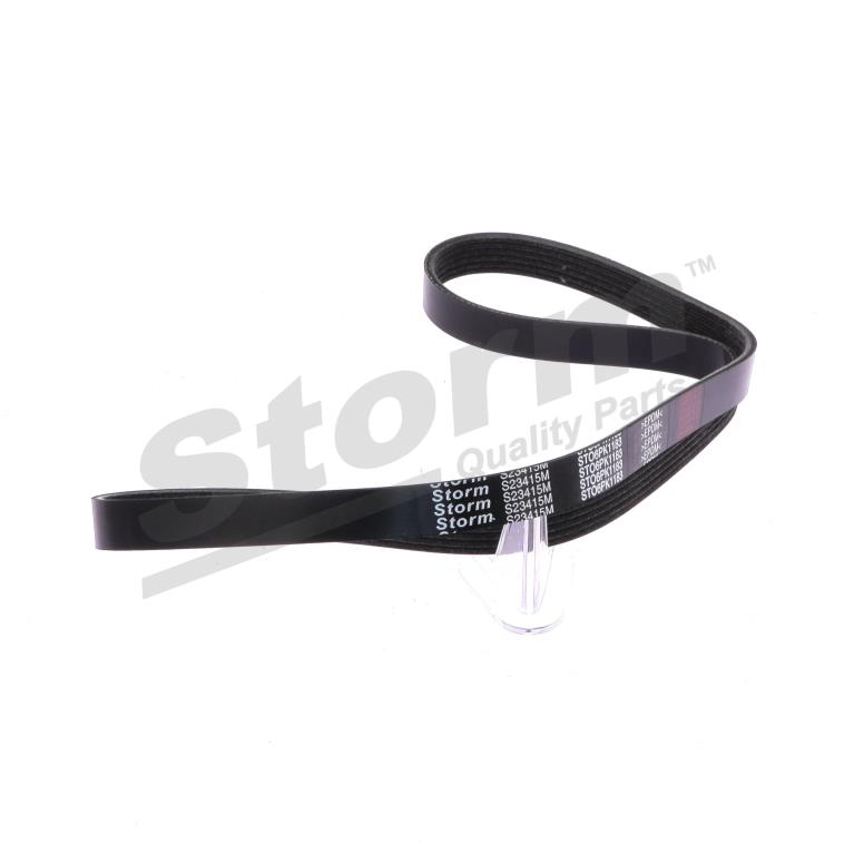 Correa trapezoidal nervada Storm ref. STO6PK1183