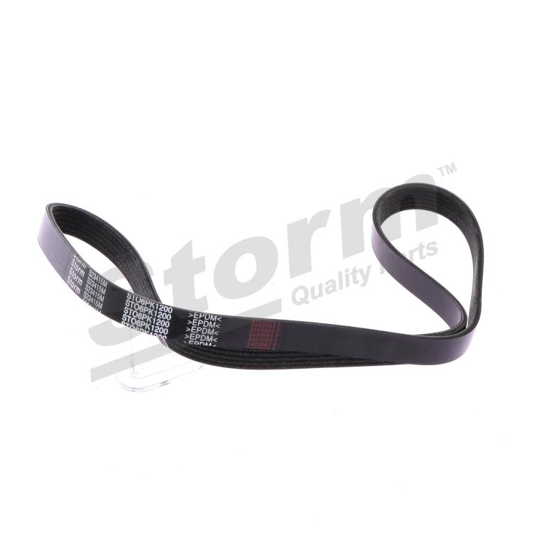 Correa trapezoidal nervada Storm ref. STO6PK1200