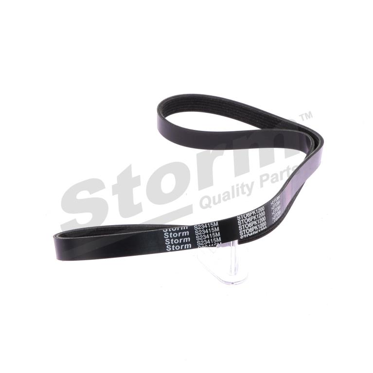 Correa trapezoidal nervada Storm ref. STO6PK1200