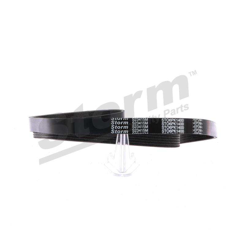 Correia trapezoidal estriada Storm ref. STO6PK1400
