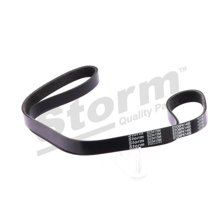 Correia trapezoidal estriada Storm ref. STO6PK1400